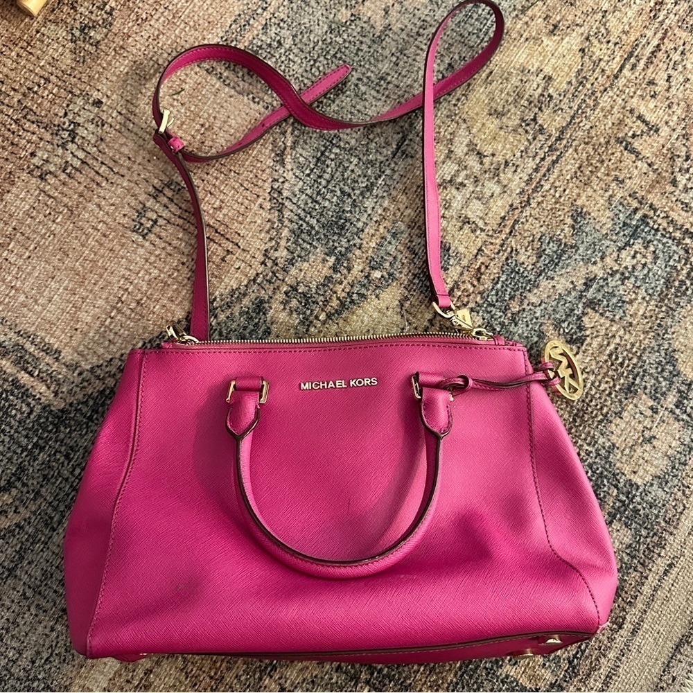 Michael Kors Bright Pink Purse